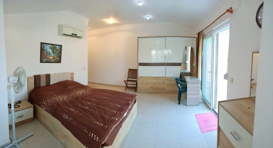 Панорамный дуплекс, планировки 3+1 на первой береговой линии в районе Кестель, Алания,125 м2 - Ракурс 11