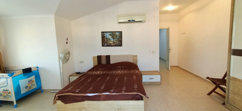 Панорамный дуплекс, планировки 3+1 на первой береговой линии в районе Кестель, Алания,125 м2 - Ракурс 14