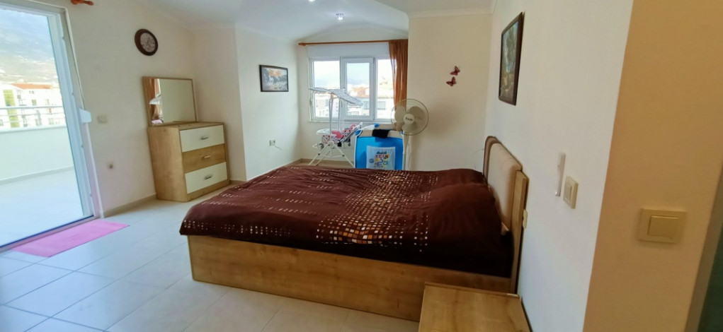 Панорамный дуплекс, планировки 3+1 на первой береговой линии в районе Кестель, Алания,125 м2 - Ракурс 15