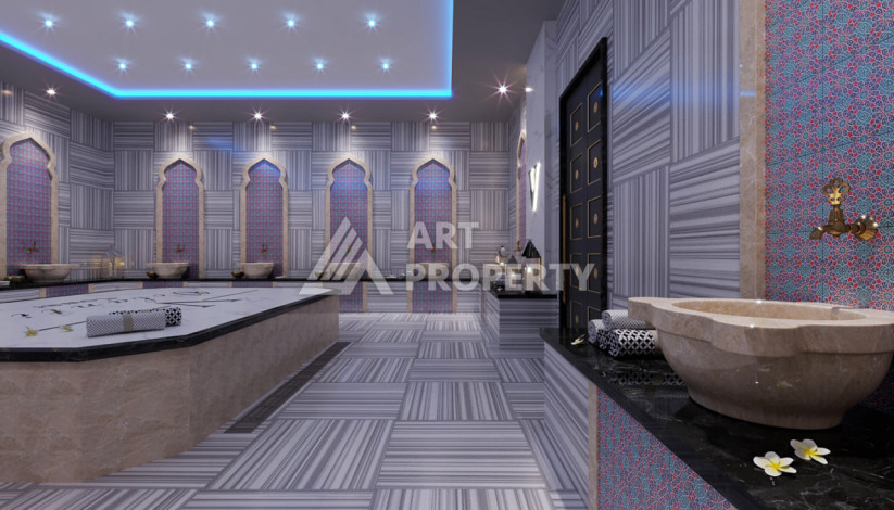 Квартира 1+1 в новом комплексе с полной инфраструктурой в районе Махмутлар - Ракурс 4