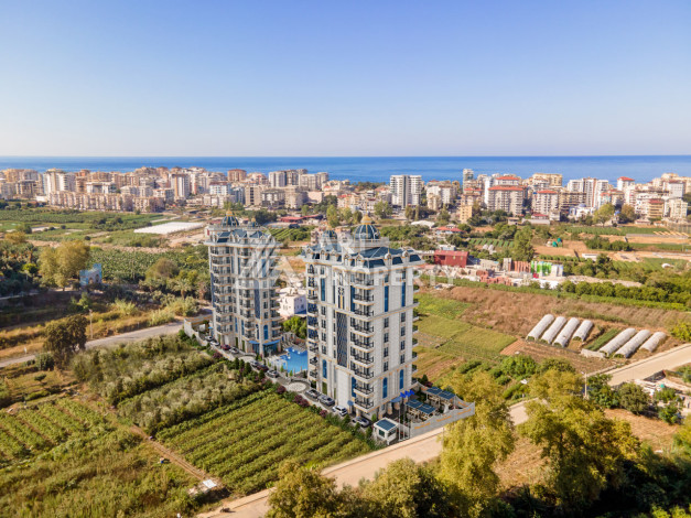 Квартира 1+1 в новом комплексе с полной инфраструктурой в районе Махмутлар - Ракурс 15