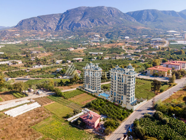 Квартира 1+1 в новом комплексе с полной инфраструктурой в районе Махмутлар - Ракурс 25