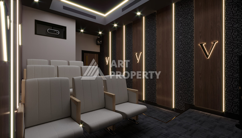 Квартира 1+1 в новом комплексе с полной инфраструктурой в районе Махмутлар - Ракурс 42