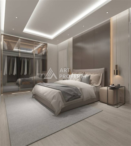 Квартира 1+1 в новом комплексе со своей инфраструктурой в районе Махмутлар - Ракурс 6