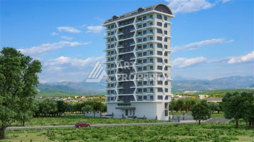 Квартира 1+1 в новом комплексе со своей инфраструктурой в районе Махмутлар - Ракурс 7