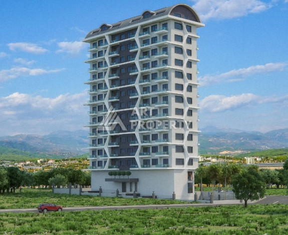 Квартира 1+1 в новом комплексе со своей инфраструктурой в районе Махмутлар - Ракурс 10