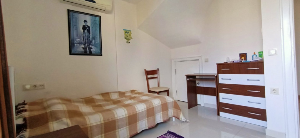 Панорамный дуплекс, планировки 3+1 на первой береговой линии в районе Кестель, Алания,125 м2 - Ракурс 29