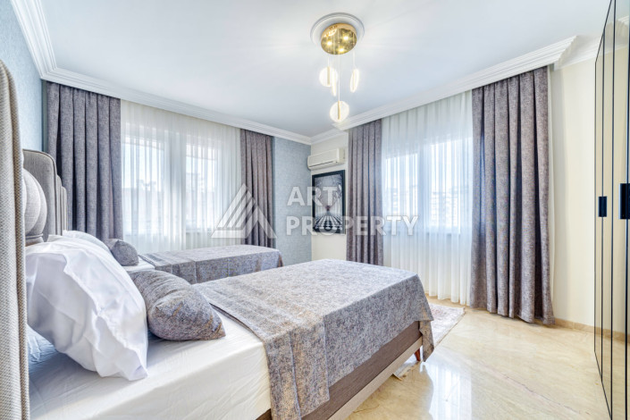 Шикарные апартаменты 3+1 с собственной инфраструктурой в Махмутлар - Ракурс 17