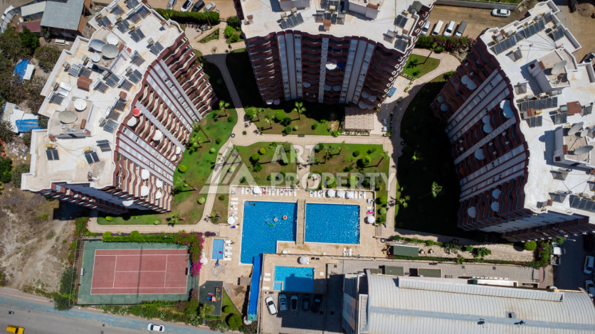 Шикарные апартаменты 3+1 с собственной инфраструктурой в Махмутлар - Ракурс 23