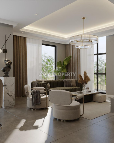 Виллы 3+1, 4+1 в престижном комплексе района Паяллар - Ракурс 3