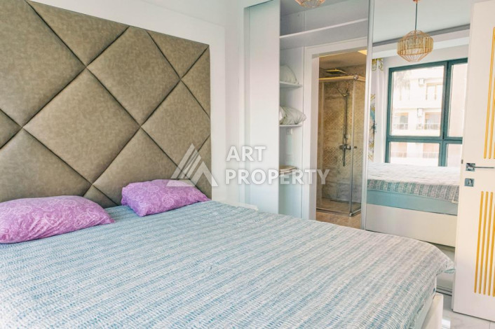 Квартира 2+1 в комплексе с развитой инфраструктурой в районе Клеопатры! - Ракурс 17