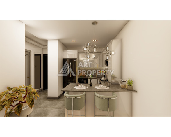 Лучшая цена 1+1 с премиальным комплексом в Махмутлар - Ракурс 5