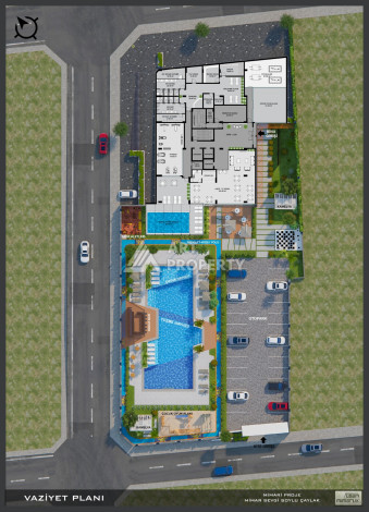 Лучшая цена 1+1 с премиальным комплексом в Махмутлар - Ракурс 15