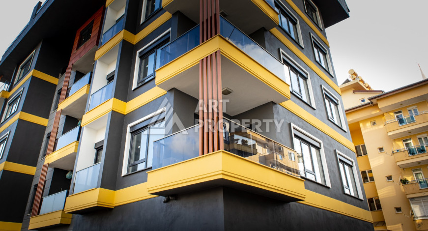 Квартира 2+1 с отдельной кухней в новостройке в центральной части Алании! - Ракурс 13