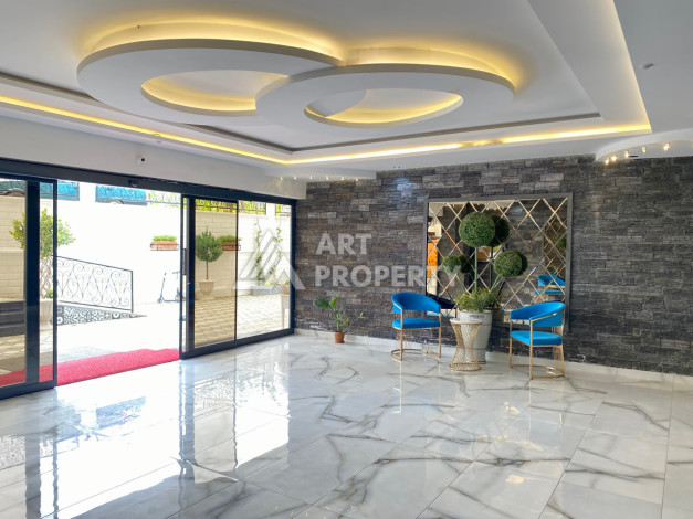 Меблированная квартира 1+1 новый комплекс в Махмутлар - Ракурс 11