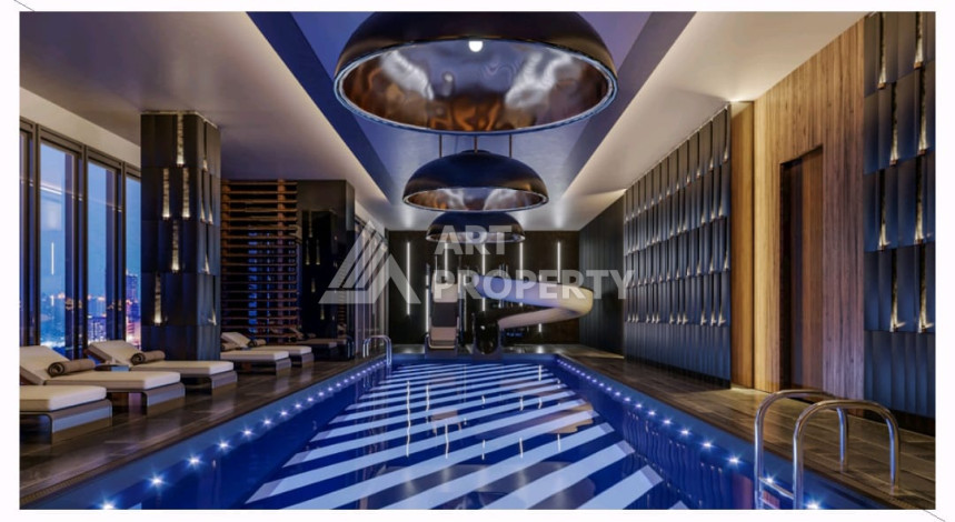 Квартира 1+1 элитного комплекса в районе Махмутлар - Ракурс 4