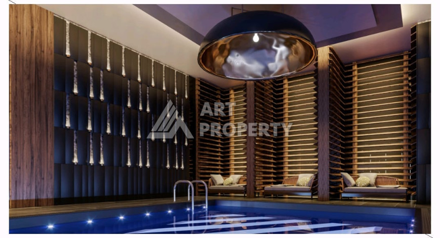 Квартира 1+1 элитного комплекса в районе Махмутлар - Ракурс 5