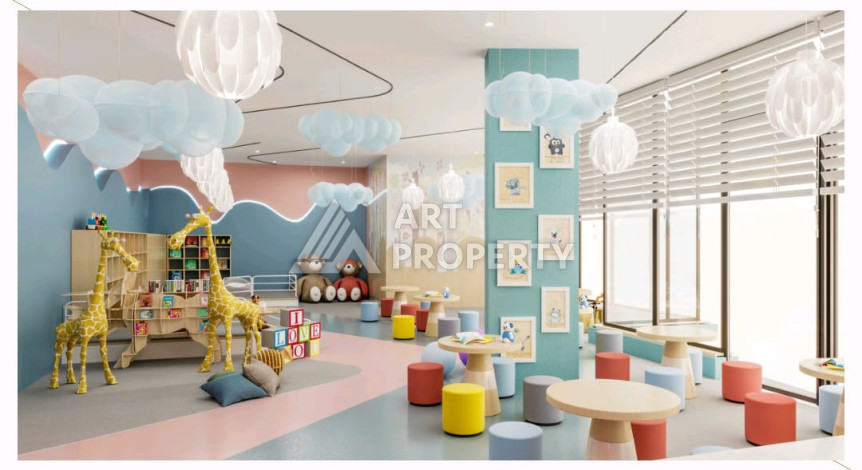 Квартира 1+1 элитного комплекса в районе Махмутлар - Ракурс 17