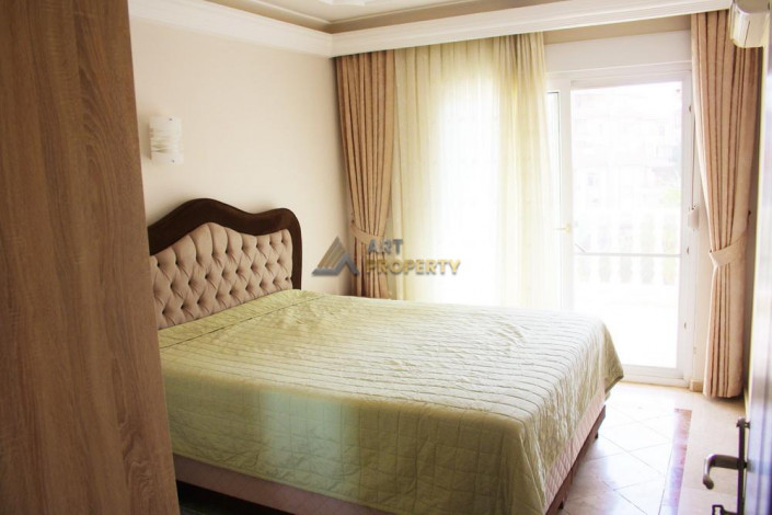 Трехкомнатная квартира с видом на море и горы в районе Кестель,Алания 105 м2 - Ракурс 4