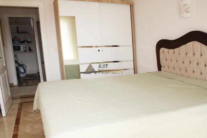 Трехкомнатная квартира с видом на море и горы в районе Кестель,Алания 105 м2 - Ракурс 5