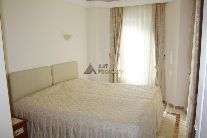 Трехкомнатная квартира с видом на море и горы в районе Кестель,Алания 105 м2 - Ракурс 8