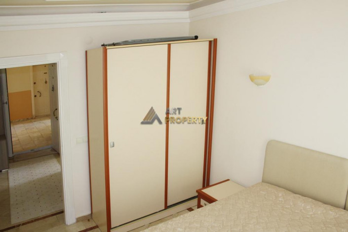 Трехкомнатная квартира с видом на море и горы в районе Кестель,Алания 105 м2 - Ракурс 9