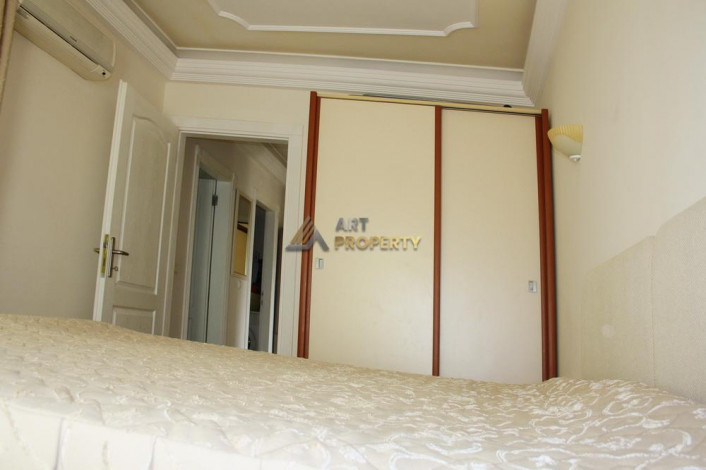 Трехкомнатная квартира с видом на море и горы в районе Кестель,Алания 105 м2 - Ракурс 10