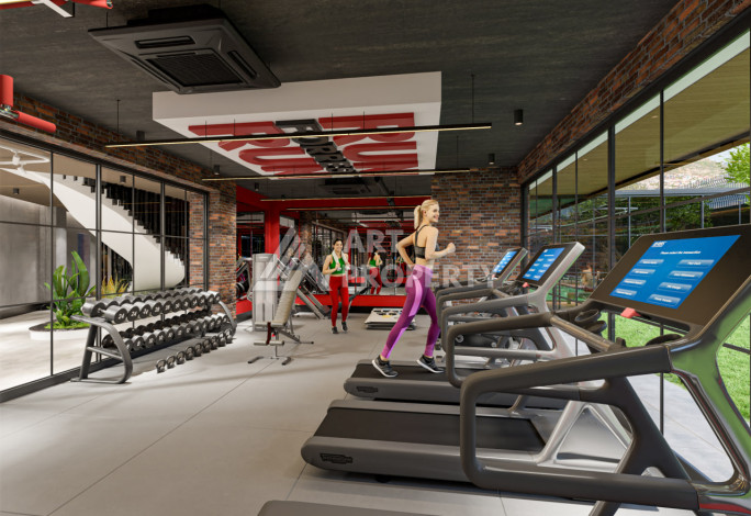 Квартира  1+1 для жизни в премиальном комплексе район Махмутлар - Ракурс 3