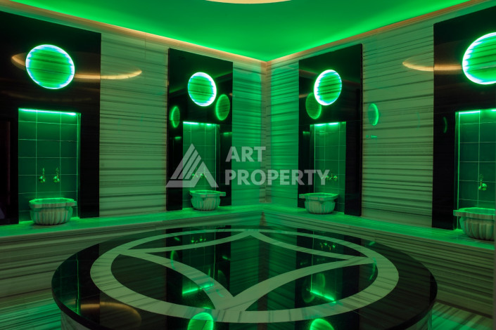 Квартира 3+1 для большой семьи в премиальном комплексе районе Оба - Ракурс 27