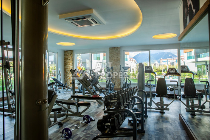 Квартира 3+1 для большой семьи в премиальном комплексе районе Оба - Ракурс 29