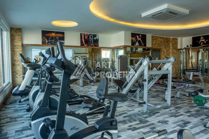 Квартира 3+1 для большой семьи в премиальном комплексе районе Оба - Ракурс 30