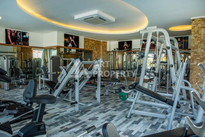 Квартира 3+1 для большой семьи в премиальном комплексе районе Оба - Ракурс 31