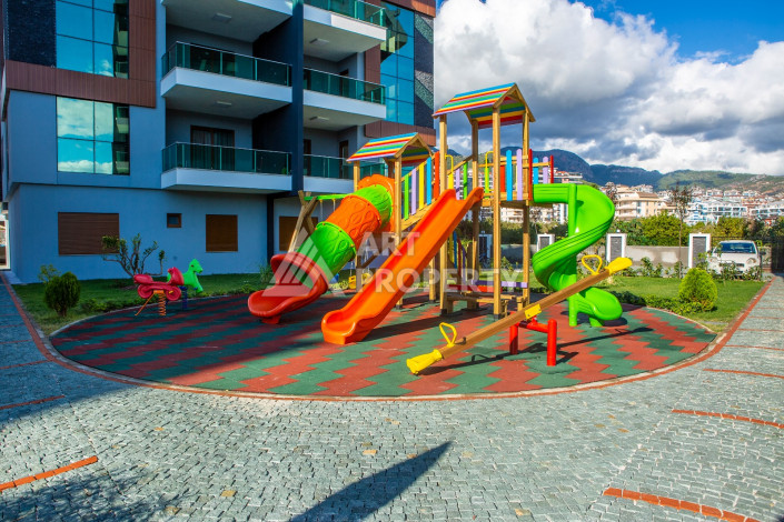 Квартира 3+1 для большой семьи в премиальном комплексе районе Оба - Ракурс 37