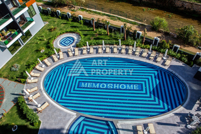 Квартира 3+1 для большой семьи в премиальном комплексе районе Оба - Ракурс 38