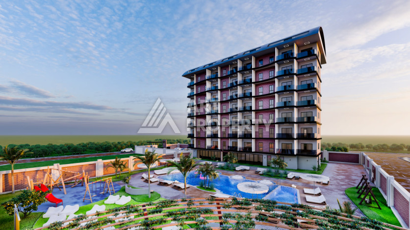 Новый проект в районе Демирташ с полной инфраструктурой. - Ракурс 2