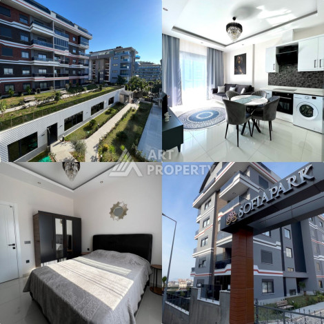 Стильная квартира 1+1 в элитном районе Каргыджак - Ракурс 4