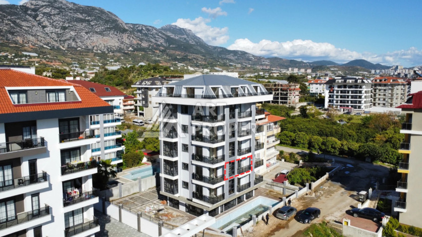 Апартаменты 1+1 на первой береговой линии в Кестель - Ракурс 3