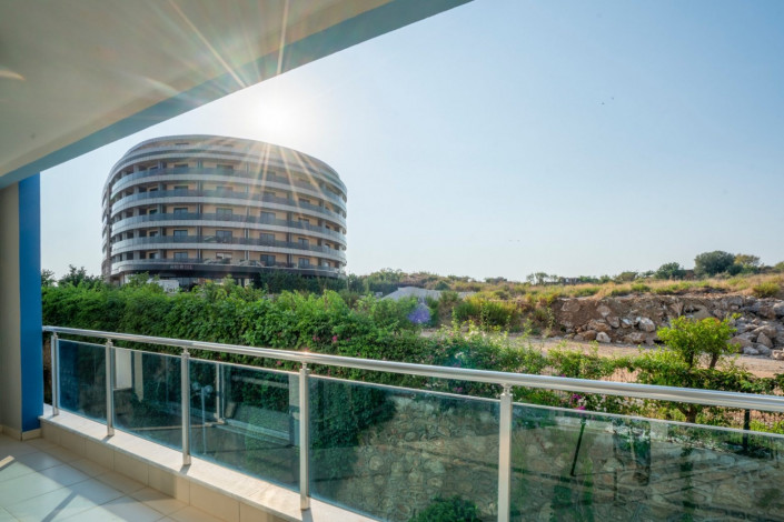 Двухуровневая квартира 2+1 в комплексе с богатой инфраструктурой в районе Кестель, 130 м2 - Ракурс 9