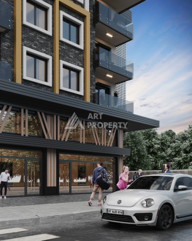 Квартира 1+1 в новом комплексе района Кестель - Ракурс 19