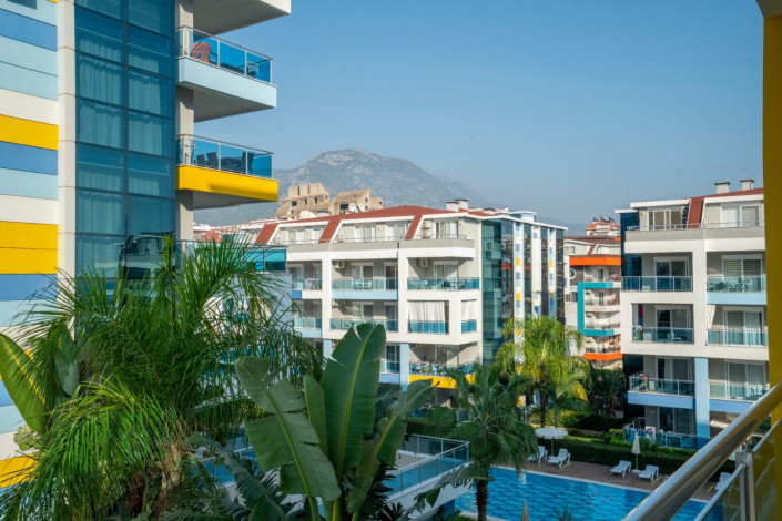 Двухуровневая квартира 2+1 в комплексе с богатой инфраструктурой в районе Кестель, 130 м2 - Ракурс 11