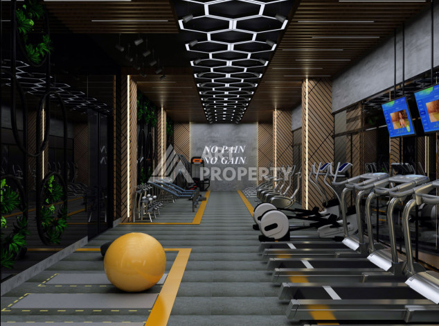 Апартаменты 1+1 концептуального комплекса в уютном  районе Демирташ - Ракурс 4