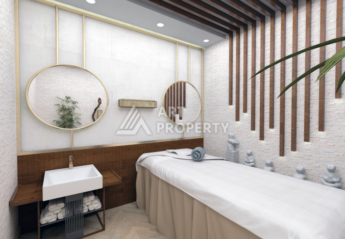 Апартаменты 1+1 концептуального комплекса в уютном  районе Демирташ - Ракурс 5