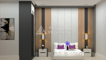 Апартаменты 1+1 концептуального комплекса в уютном  районе Демирташ - Ракурс 8