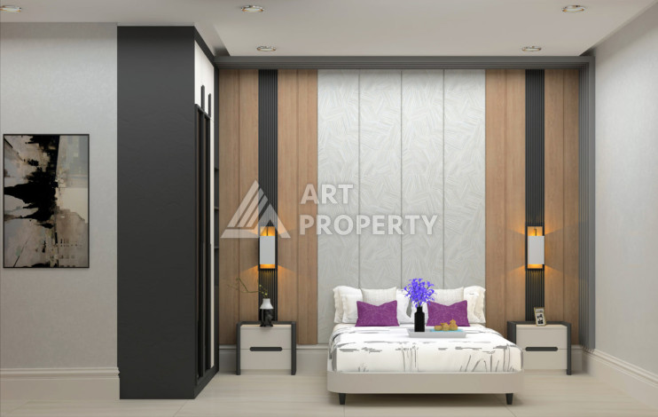 Апартаменты 1+1 концептуального комплекса в уютном  районе Демирташ - Ракурс 7