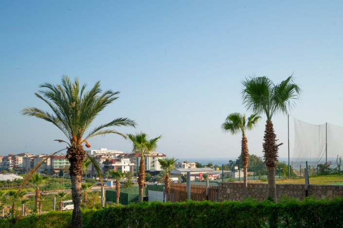 Двухуровневая квартира 2+1 в комплексе с богатой инфраструктурой в районе Кестель, 130 м2 - Ракурс 23