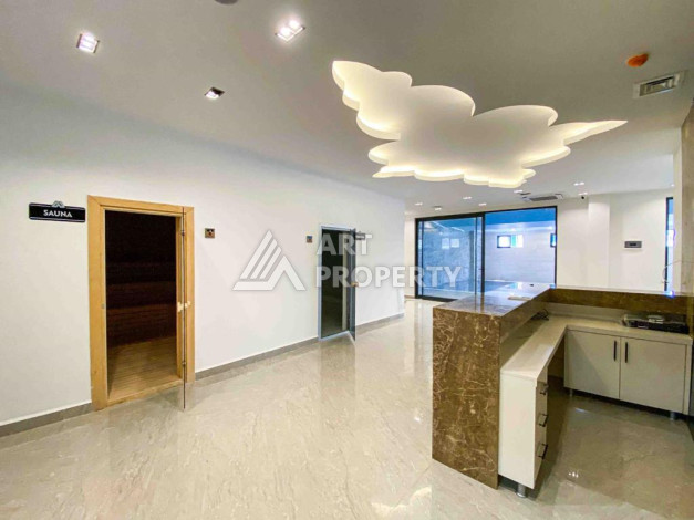 Квартира 1+1 в аренду в Махмутларе в новом комплексе со всей инфраструктурой! - Ракурс 5