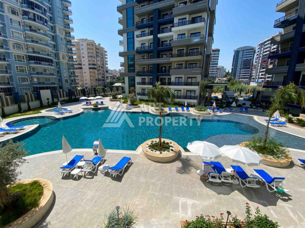 Квартира 1+1 в аренду в Махмутларе в новом комплексе со всей инфраструктурой! - Ракурс 15