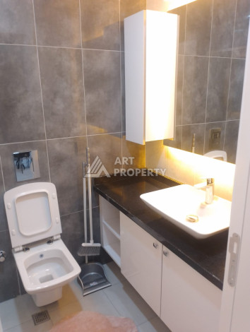 Квартира 1+1 в аренду в Махмутларе в новом комплексе со всей инфраструктурой! - Ракурс 35