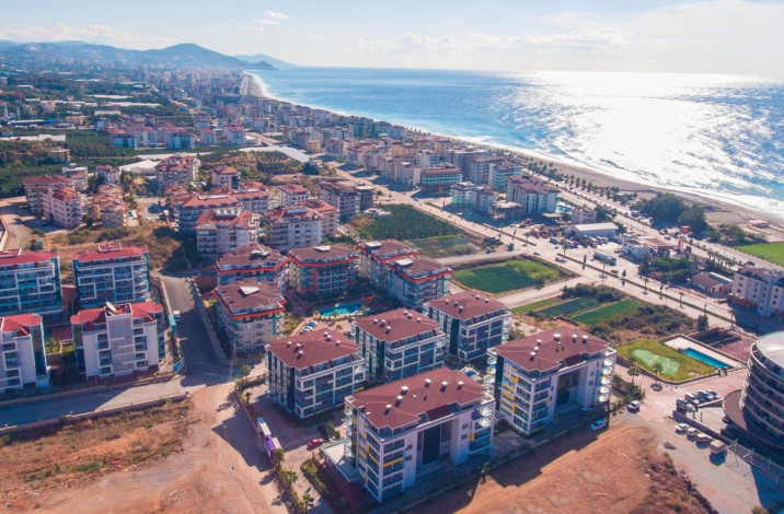 Двухуровневая квартира 2+1 в комплексе с богатой инфраструктурой в районе Кестель, 130 м2 - Ракурс 33