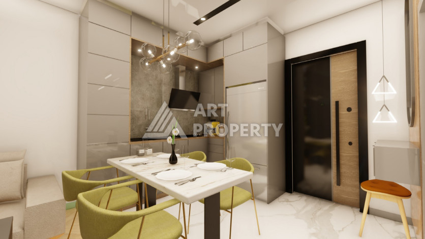 Апартаменты 1+1 в центре Алании - Ракурс 3